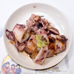 うを徳 - 2025.1 鯵ヶ沢産子持ちヤリイカ 煮詰め 本わさび