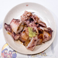 うを徳 - 2025.1 鯵ヶ沢産子持ちヤリイカ 煮詰め 本わさび