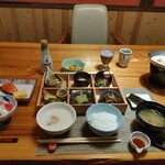 白神矢立 湯源郷の宿 日景温泉 - 朝食は秋田のお米か比内鶏の雑炊が選べます。