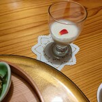 白神矢立 湯源郷の宿 日景温泉 - りんごの冷製スープ