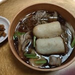 白神矢立 湯源郷の宿 日景温泉 - きりたんぽ汁