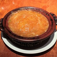 膳處漢ぽっちり - ふかひれほぐしあんかけご飯