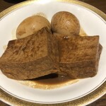 美ゆき - おでん　卵と厚揚げ　こちらはオーダー制