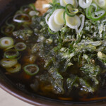 江戸丸 - イカ天そば＠税込530円＋春菊天＠税込170円