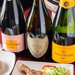 炭火焼 生ラム ジンギスカン だるまや - ドリンク写真:シャンパン