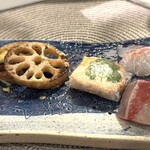 HIYACHU BAR 群青 - 本日の前菜（拡大）