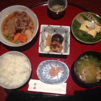 西梅田 禅園 - 料理屋の肉じゃが御膳/\900