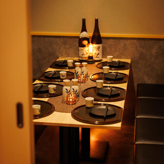 大小様々な個室を完備しております！喫煙OK♪