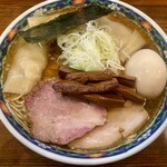 奈つやの中華そば - もちもちワンタン味玉中華そば