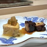 282752542 - ◆鮟肝と蛸の煮物・・ワッワッ、鮟肝まで登場ですよ。(≧◇≦)