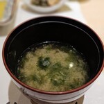 鮨やまけん - お味噌汁