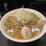 けやき すすきの本店 - 味噌ラーメン　煮卵子