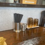 中華蕎麦 柳 - 卓上調味料