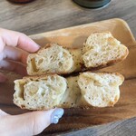 ケポベーグルズ - ・ベーグル 黒胡椒チーズ