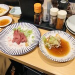 大衆スタンド 神田屋 名古屋笹島店 - 立ち飲みのレバー刺し、ガツポン酢