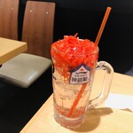 大衆スタンド 神田屋 - 紅しょうがサワー