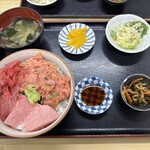 竹家食堂 - 二色丼