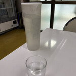 一休食堂 - お水は店員さんが持って来てくれました