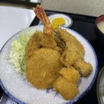 ミックスフライ920円