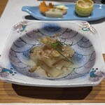 伽むら - ホワイトアスパラのおひたし