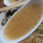 白龍ラーメン - スープ