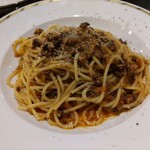 ボヘミ庵 - ランチのパスタ。麺がモチモチ！