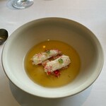 レストラン オオツ - 加能ガニのフラン(腕の身)