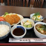 増田屋 - 料理写真:ヒレカツセット 1,100円