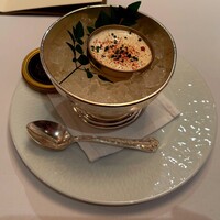 レ セゾン - カニ入り柚子胡椒風味のムース