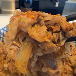 吉野家 - 2025年1発目の食事　わしわしといただきます