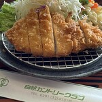 白帆カントリークラブ - とんかつ定食