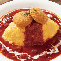 料理メニュー : 十六雑穀オムライス＆炭焼きハンバーグ専門店 お