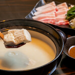 嬉野温泉 湯豆腐 豚しゃぶしゃぶ