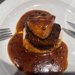 俺のフレンチ - フォアグラと牛フィレ肉のロッシーニ　ハーフサイズ