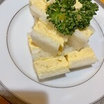 天のや - 玉子サンド（1200円）