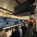 蒙古タンメン中本 - 店内の様子