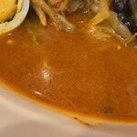 蒙古タンメン中本 - コク深く、スパイシーで辛味の旨いスープ