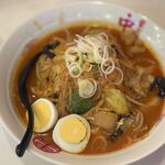 蒙古タンメン中本 - ゴモミ＋野菜大盛＋麺大盛