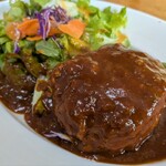 珈琲 もんじろう - 料理写真:2025.01・ハンバーグセット 1000円