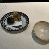 加賀屋 銀座店 - 海老と椎茸の揚げ物
