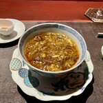 Ji-Cube - 上海蟹とふかひれのスープ フォアグラの茶碗蒸し