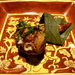 茶禅華 - 香辣鳮翅　手羽先の上海蟹射込み 四川香辣風