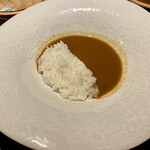 茶禅華 - 上海蟹のビスクカレー