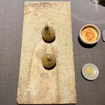 茶禅華 - 百花蟹剪　上海蟹の爪揚げ（雌・雄）