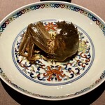 茶禅華 - 酔大閘蟹　上海蟹の紹興酒漬け（雄）