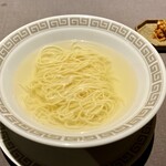 茶禅華 - 清湯麺 上海蟹入りXO醬