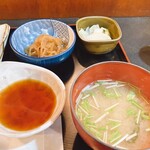 季節料理 長嶋 - 天ぷら定食、1,200円。