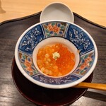 鮨かしわ - イクラ二種類