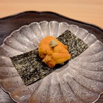 鮨かしわ - 雲丹