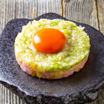 新宿3丁目 スシンジュク マサユメ - 塩ユッケ
